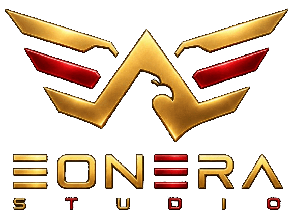 EonEra Studio lockup: emblem above the EONERA STUDIO wordmark.